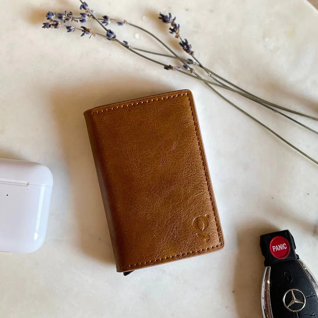 Pop Up Leather Wallet