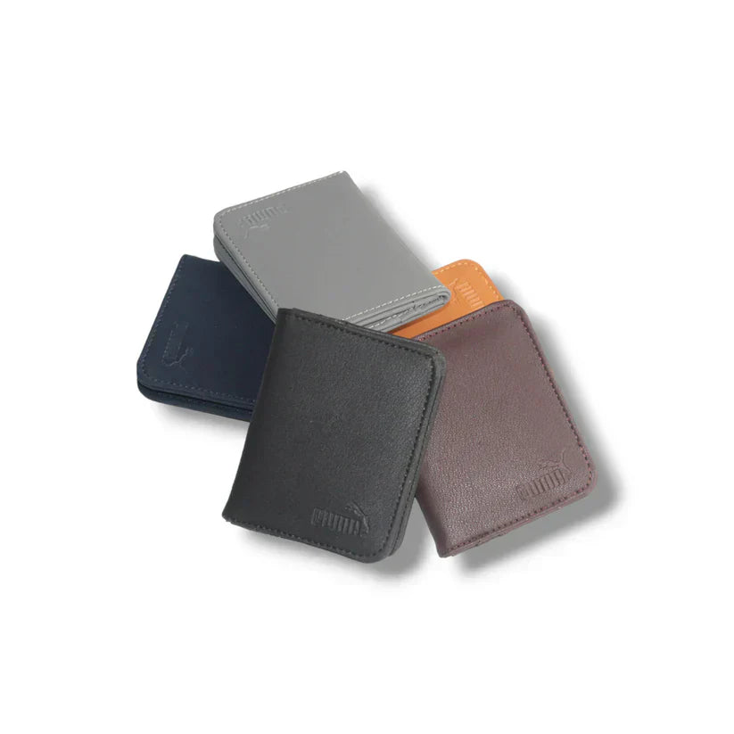 Pure Synthetic Leather Puma Wallets (Buy 1 Get 1 Free) Special Offer
